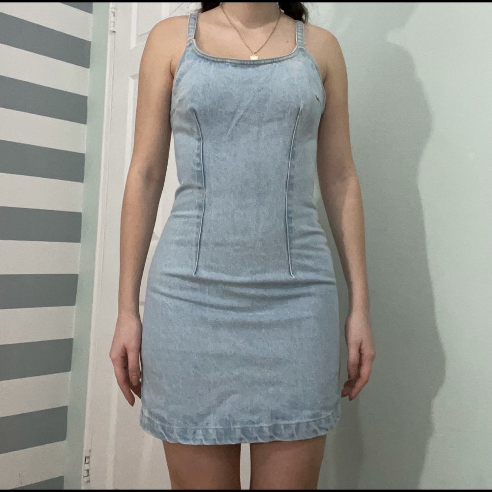 Denim Mini Dress